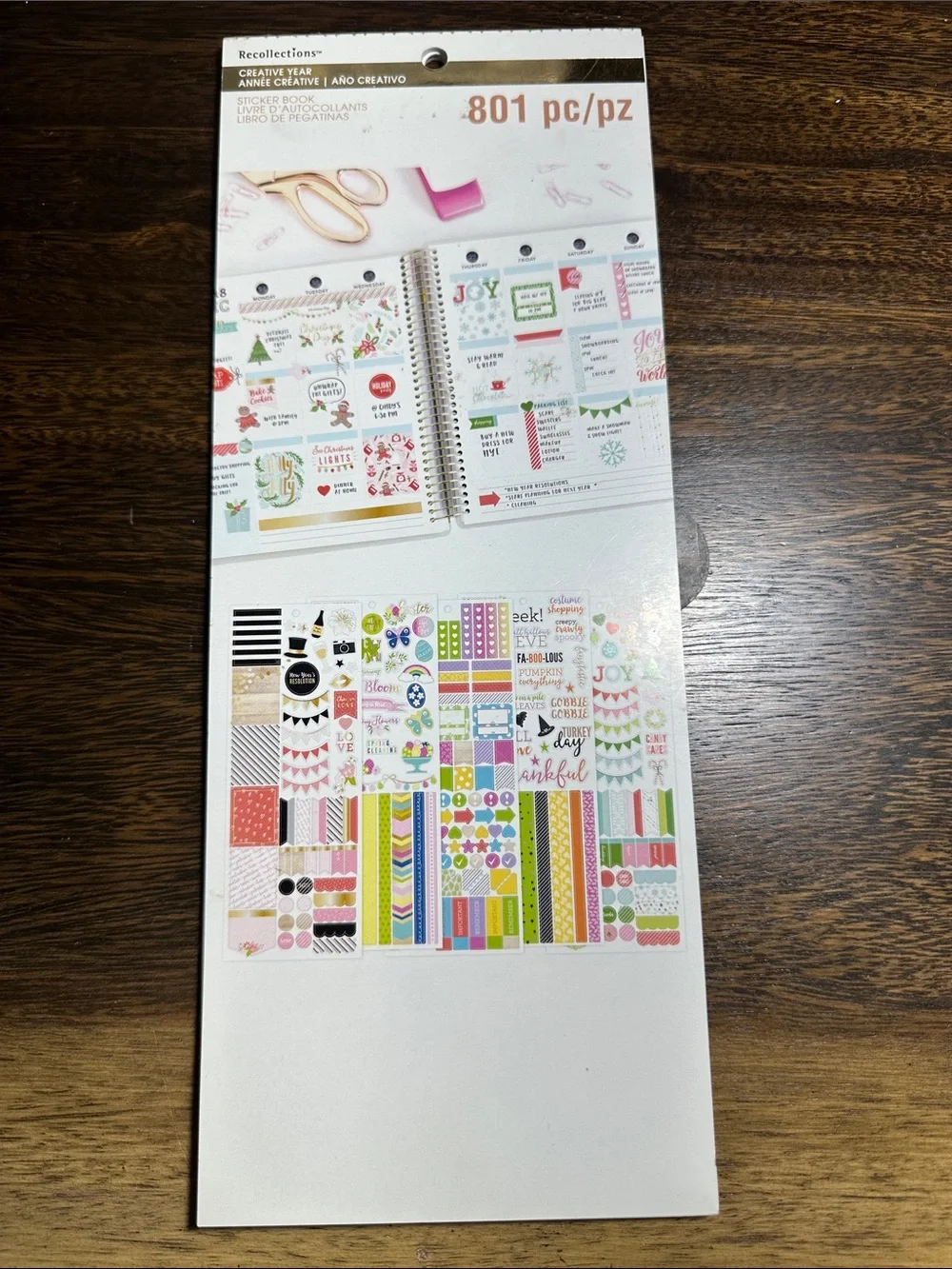 Recollections Colorful Planner Sticker Book 3/$25
